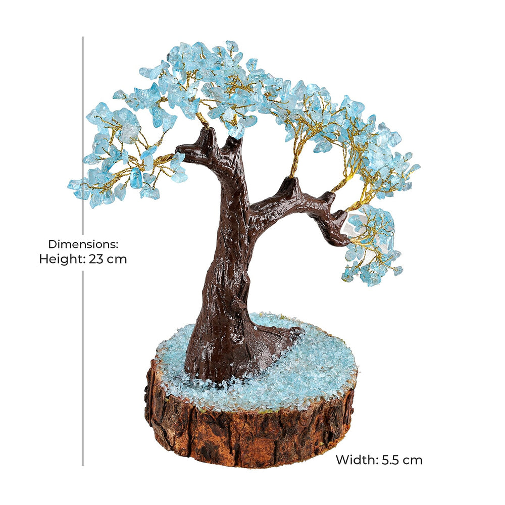 Decorative Tree (Size - One Size) - Blue & Blue