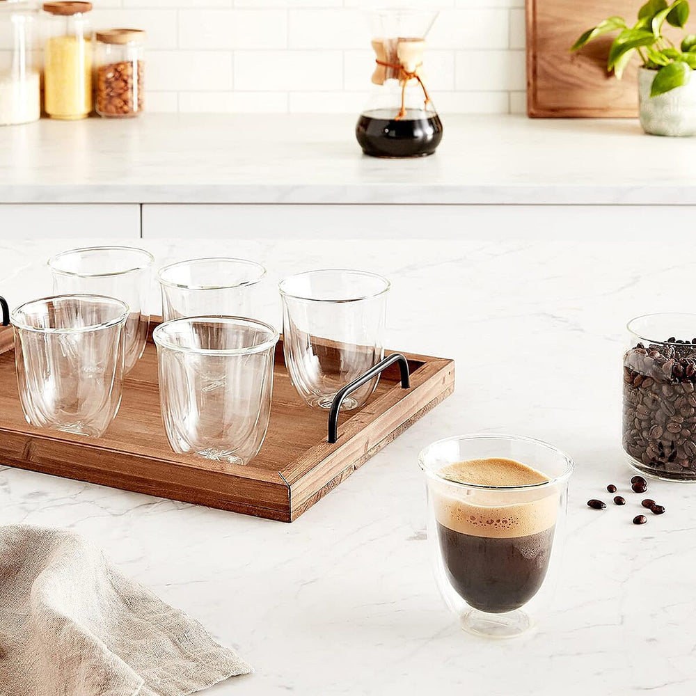 Delonghi Coffee Creamy Collection 6 Cappuccino Glasses