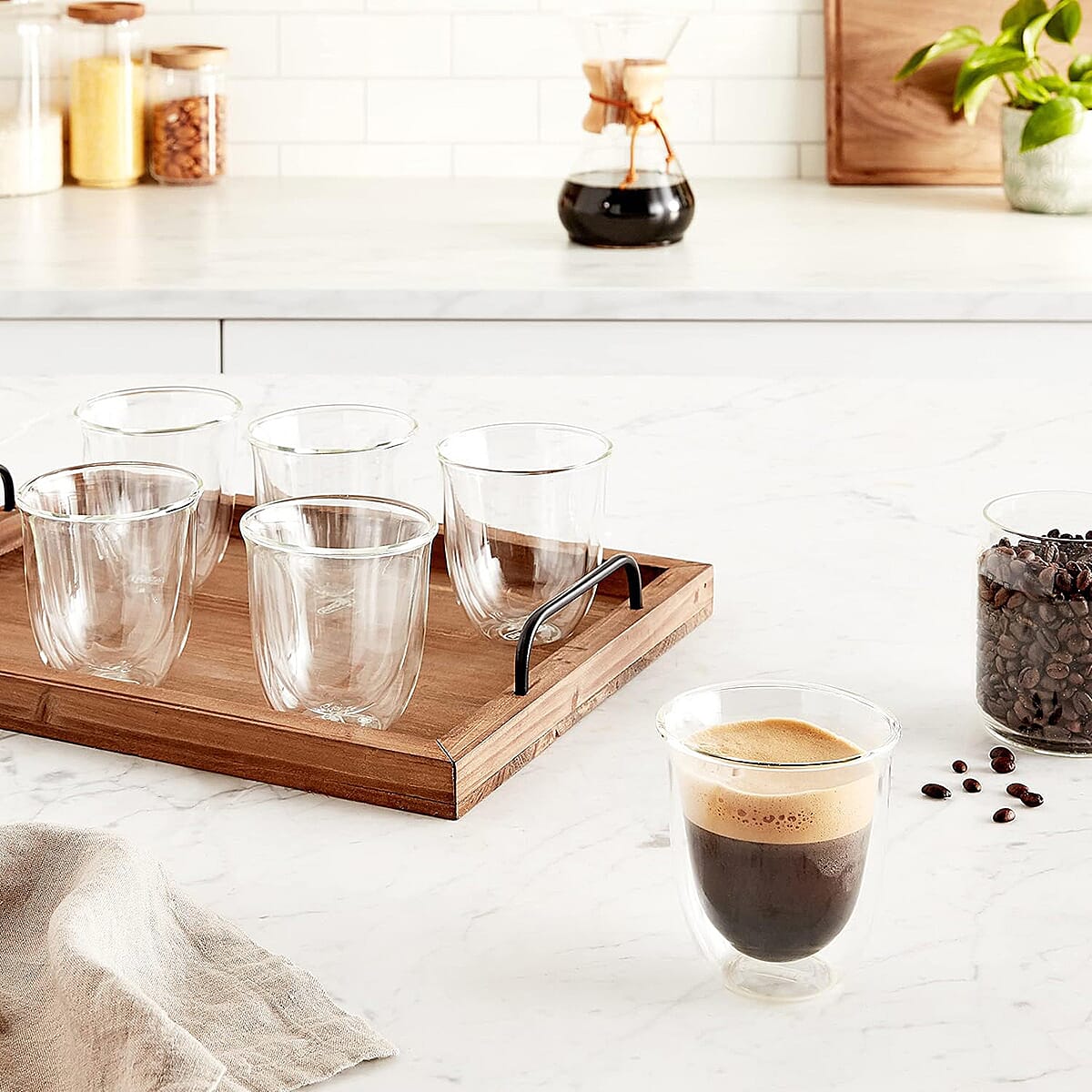 Delonghi Coffee Creamy Collection 6 Cappuccino Glasses