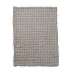 Deluxe Range- Super Soft Faux Fur Double Layer Blanket (Size 200x150) - Cream