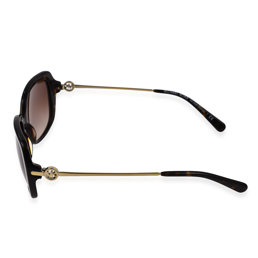 Designer Closeout Buy- MICHAEL KORS Sunglasses Rectangle Dark Tortoise  - Brown