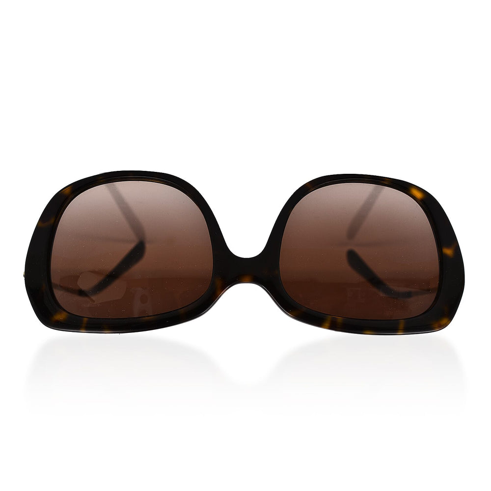 Designer Closeout Buy- MICHAEL KORS Sunglasses Rectangle Dark Tortoise  - Brown
