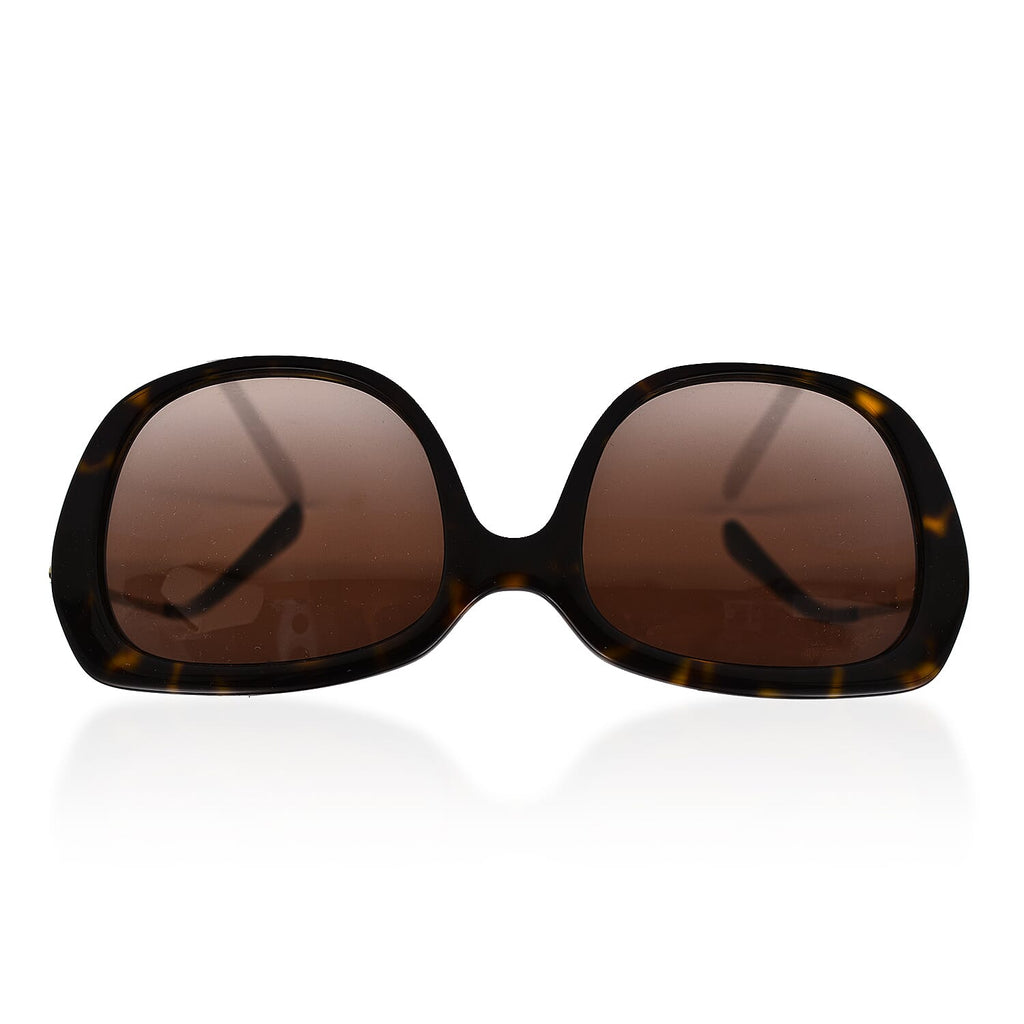Designer Closeout Buy- MICHAEL KORS Sunglasses Rectangle Dark Tortoise  - Brown