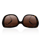 Designer Closeout Buy- MICHAEL KORS Sunglasses Rectangle Dark Tortoise  - Brown