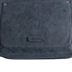 Designer Closeout - Enrico Benetti Leatherette Crossbody Bag with Shoulder Strap - Navy