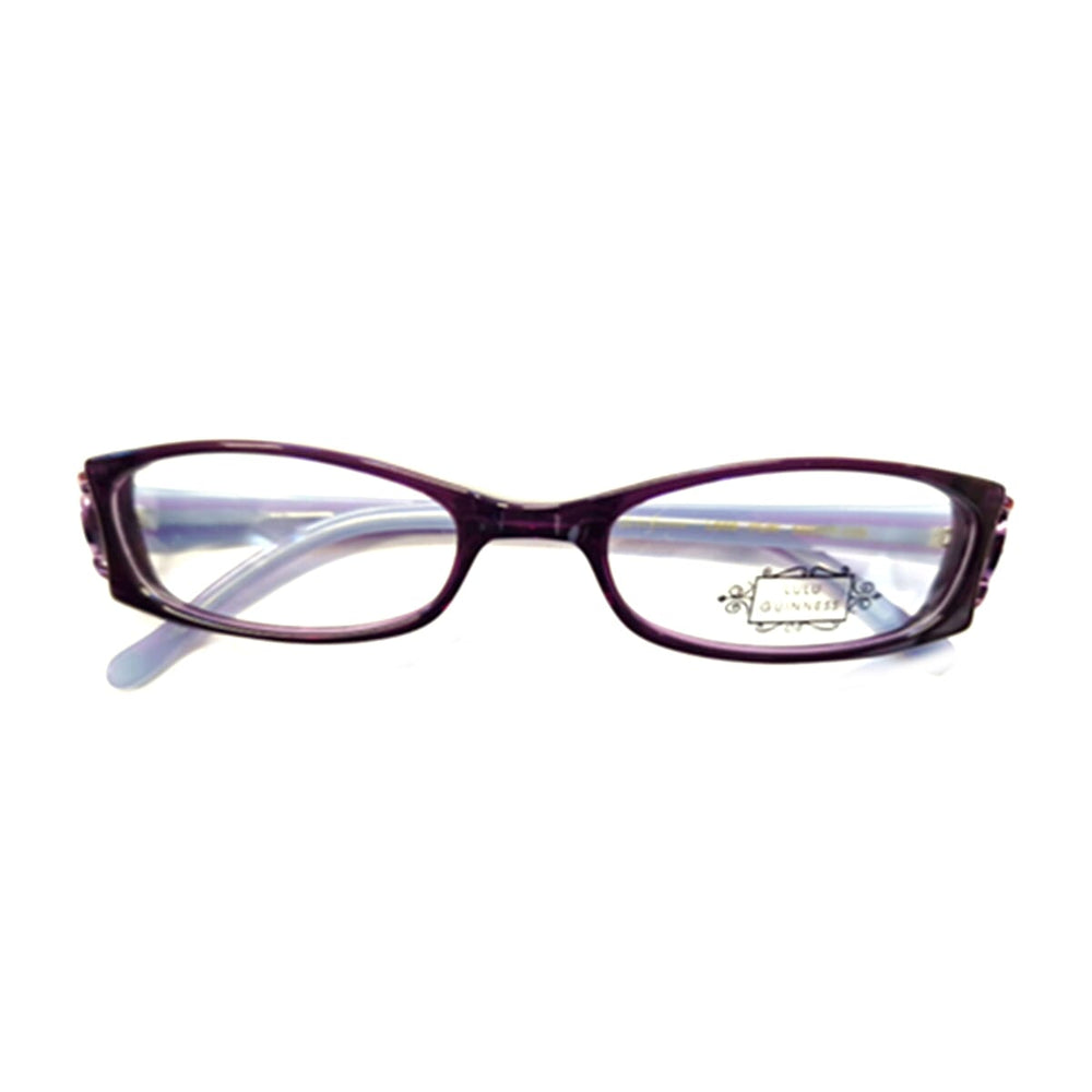 Designer Closeout - Lulu Guinness Reading Glasses (-4.0) - Purple