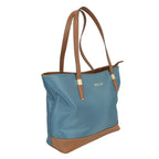 Designer Closeout 2 Toned Tote Bag - Blue