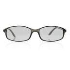 Designer Closeout - VALENTINO Oval Unisex Readers (Power 2.0 D) - Dark Grey
