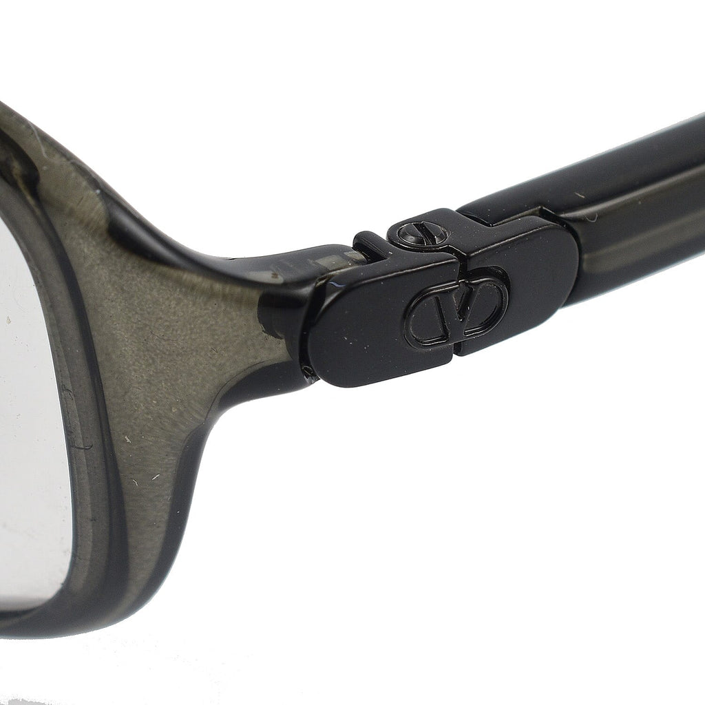 Designer Closeout - VALENTINO Oval Unisex Readers (Power 2.0 D) - Dark Grey