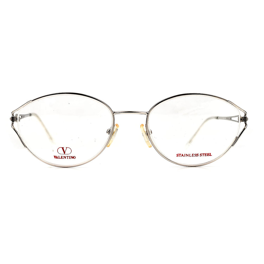 Designer Closeout - VALENTINO Readers (Power 2.5) - Silver
