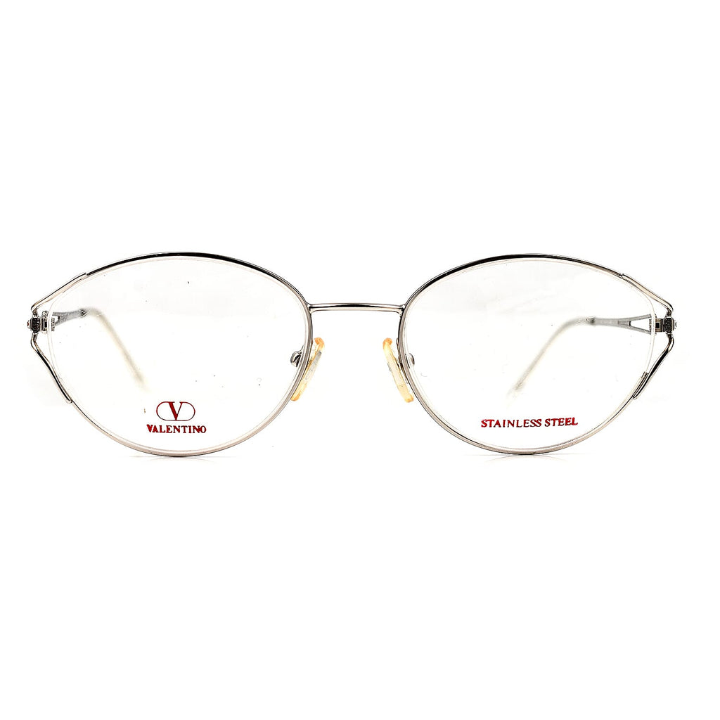 Designer Closeout - VALENTINO Readers (Power 2.5) - Silver