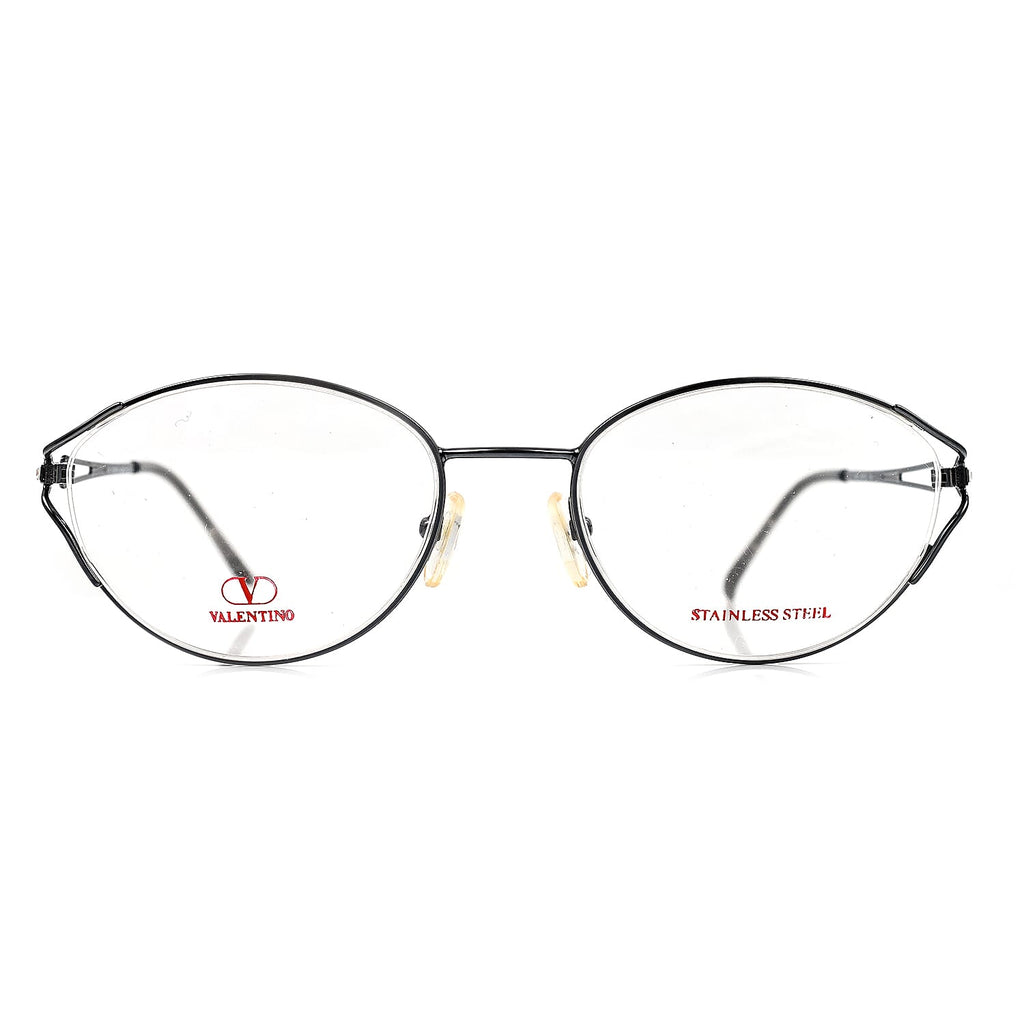 Designer Closeout - VALENTINO Readers (Power 4) - Gunmetal