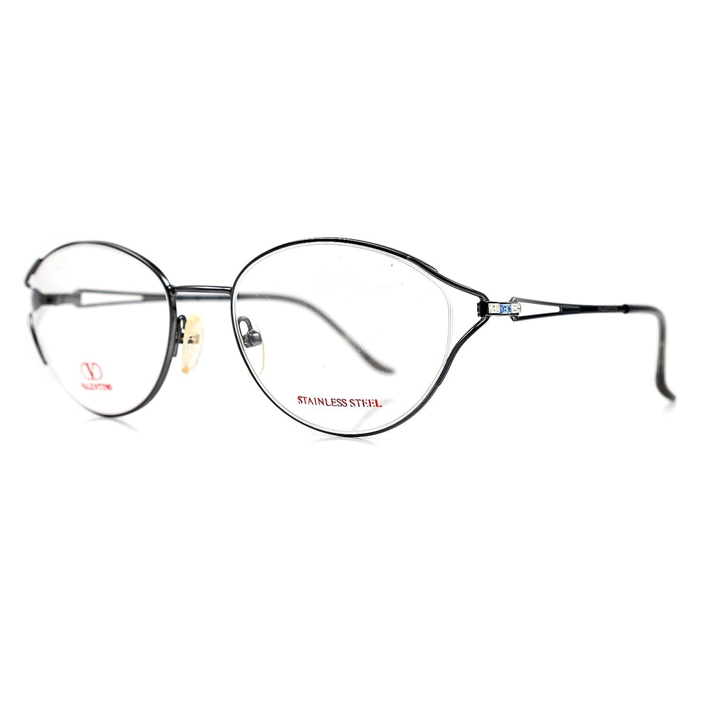 Designer Closeout - VALENTINO Readers (Power 4) - Gunmetal