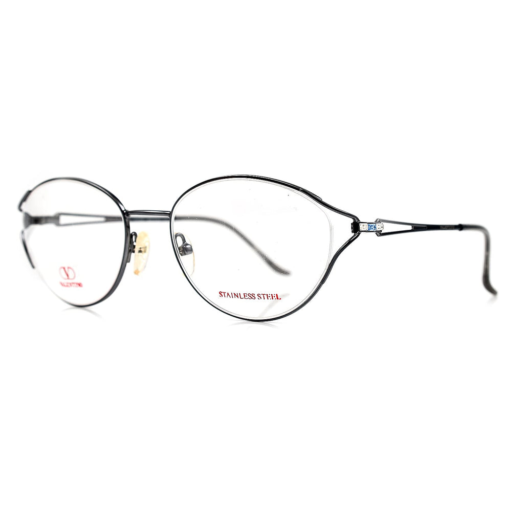 Designer Closeout - VALENTINO Readers (Power 4) - Gunmetal