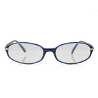 Designer Closeout - VALENTINO Rectangular Unisex Readers (Power 2.0 D) - Blue