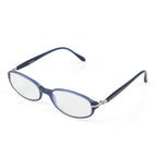 Designer Closeout - VALENTINO Rectangular Unisex Readers (Power 2.0 D) - Blue