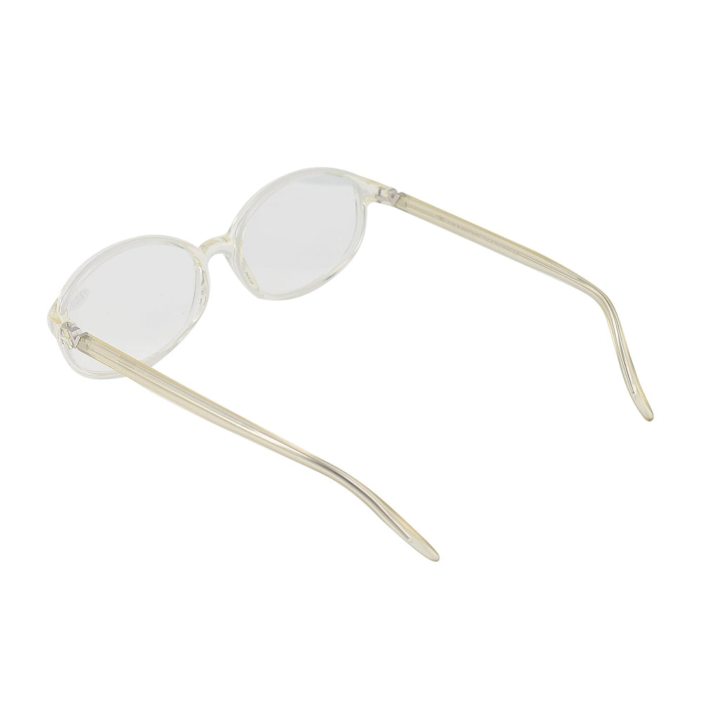 Designer Closeout - VALENTINO Rectangular Unisex Readers (Power 2.0 D) - Crystal
