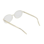 Designer Closeout - VALENTINO Rectangular Unisex Readers (Power 2.0 D) - Crystal