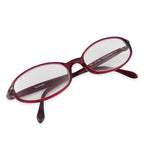 Designer Closeout - VALENTINO Rectangular Unisex Readers (Power 2.5 D) - Red