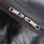 Designer Inspired Travel Duffle Bag with Shoulder Strap - Black