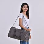 Designer Inspired Solid Travel Duffle Bag (Size 51x26x28 cm) - Olive