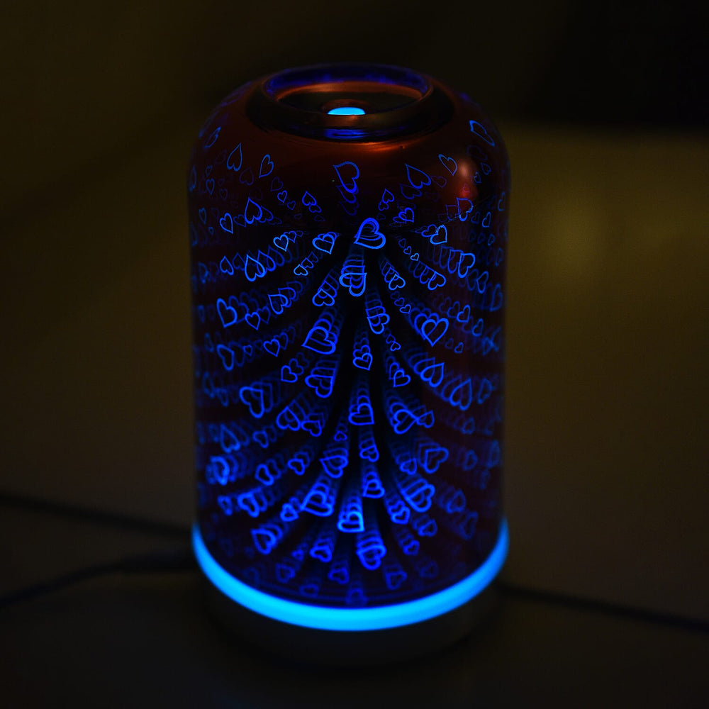 Glass Lesser & Pavey Desire Aroma Diffuser - Pink