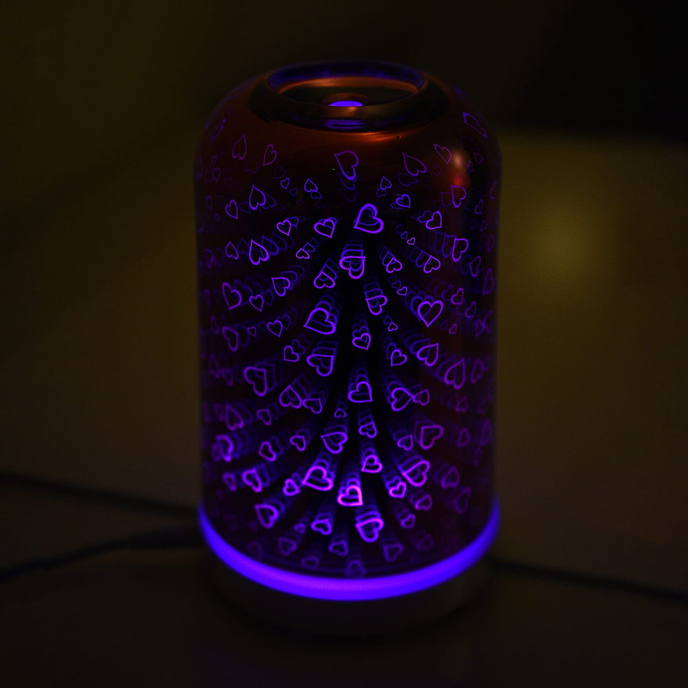 Glass Lesser & Pavey Desire Aroma Diffuser - Pink