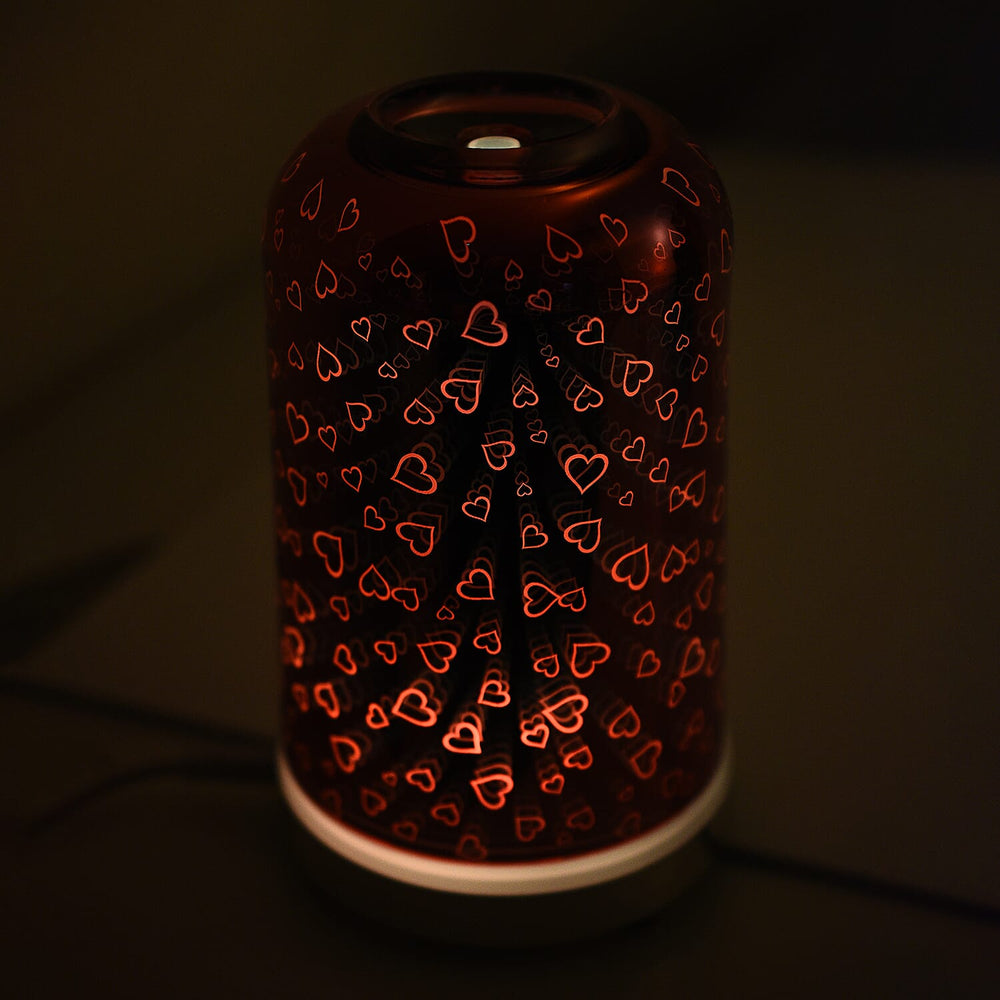 Glass Lesser & Pavey Desire Aroma Diffuser - Pink