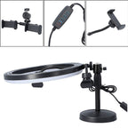 Desktop Dimmable Fill Ringlight with 3 Light Temperatures