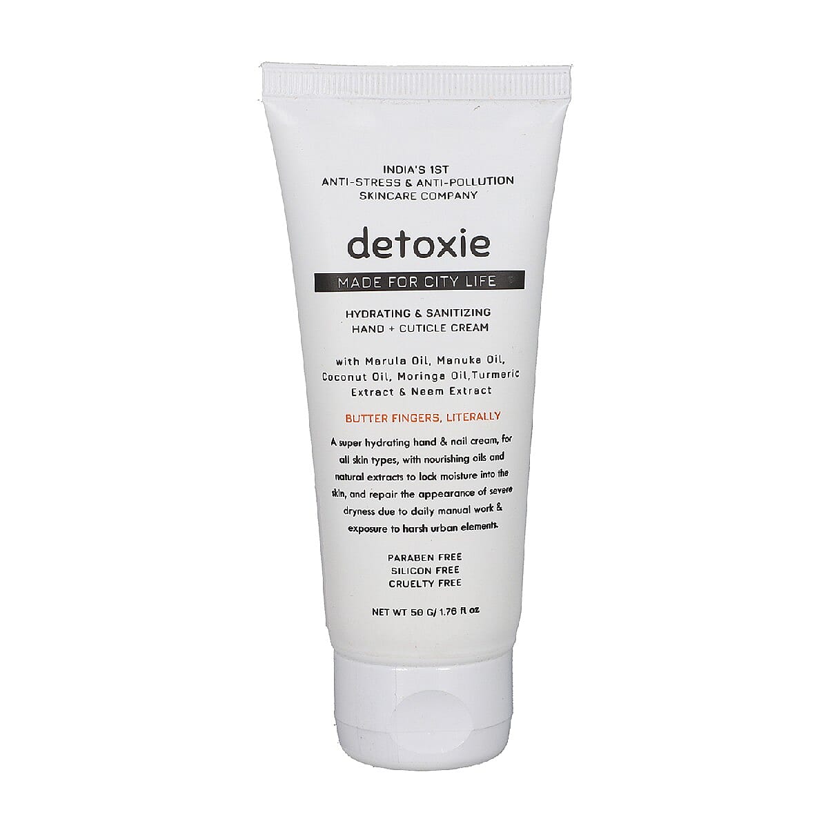 Detoxie Hand Sanitizing - Moisturizing Cream