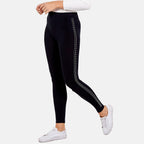 Nova of london Fleece Lined Legging (Size 8-10) - Black