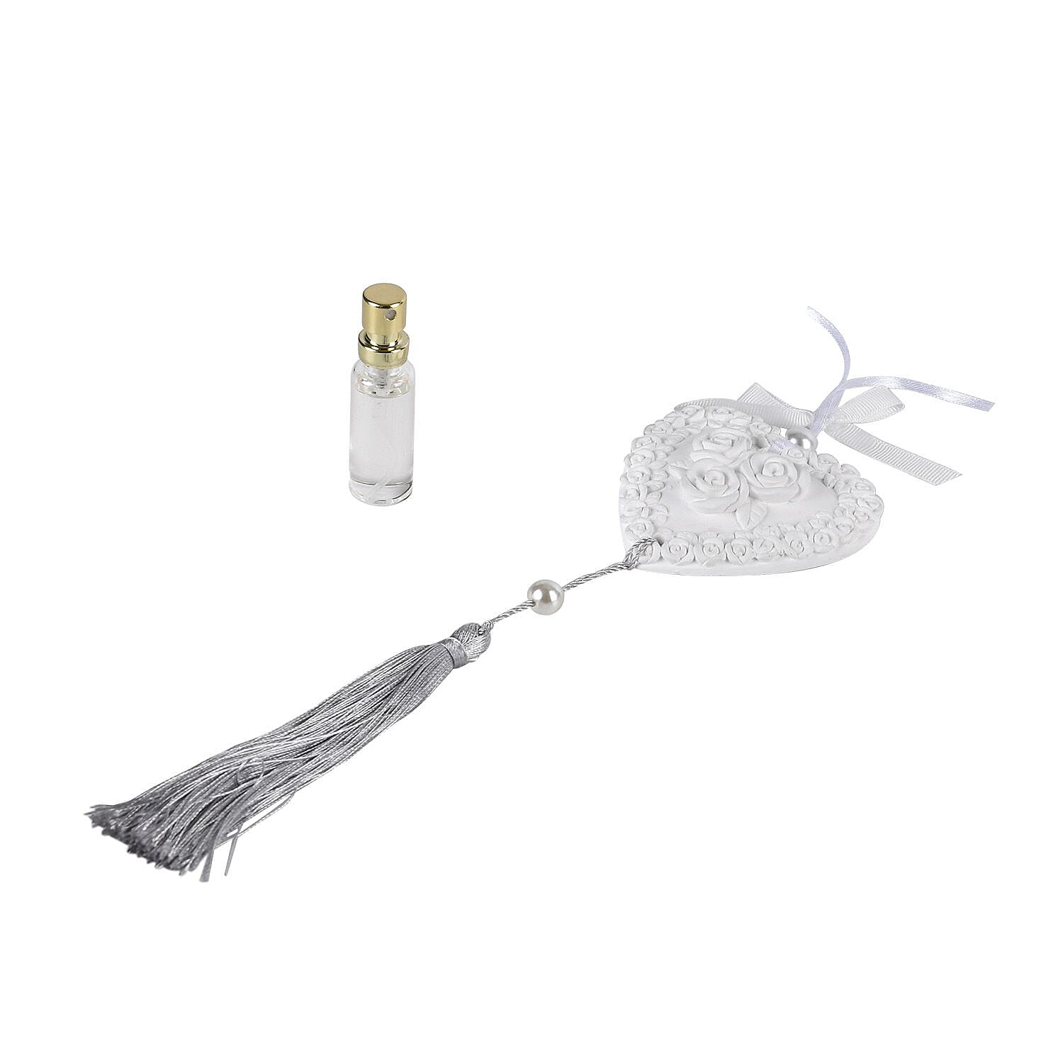 Car Hanging Ornament with 10ml Essential Oil - Rose