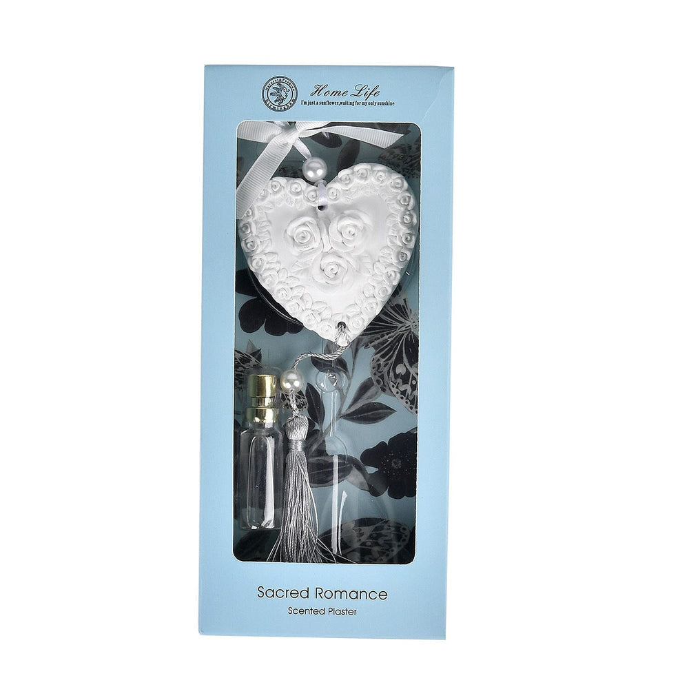 Car Hanging Ornament with 10ml Essential Oil - Rose