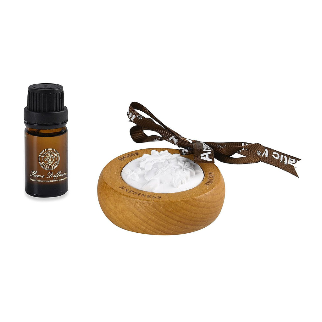 Tree of Life Car Hanging Ornament with 10ml Essential Oil - Jasmine