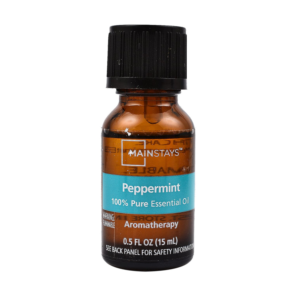 15ml Pure Essential Oil (Pack of 3 Eucalyptus, Peppermint and Tea Tree) - Green