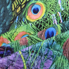 One Time Deal - Ultra-Soft Animal Print Blanket 240 GSM size 150x200-  Peacock