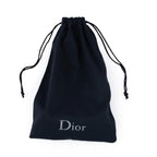 Dior Designer Branded Women Black and Gold Metal Cat-Eye Sunglasses with Grey Lenses