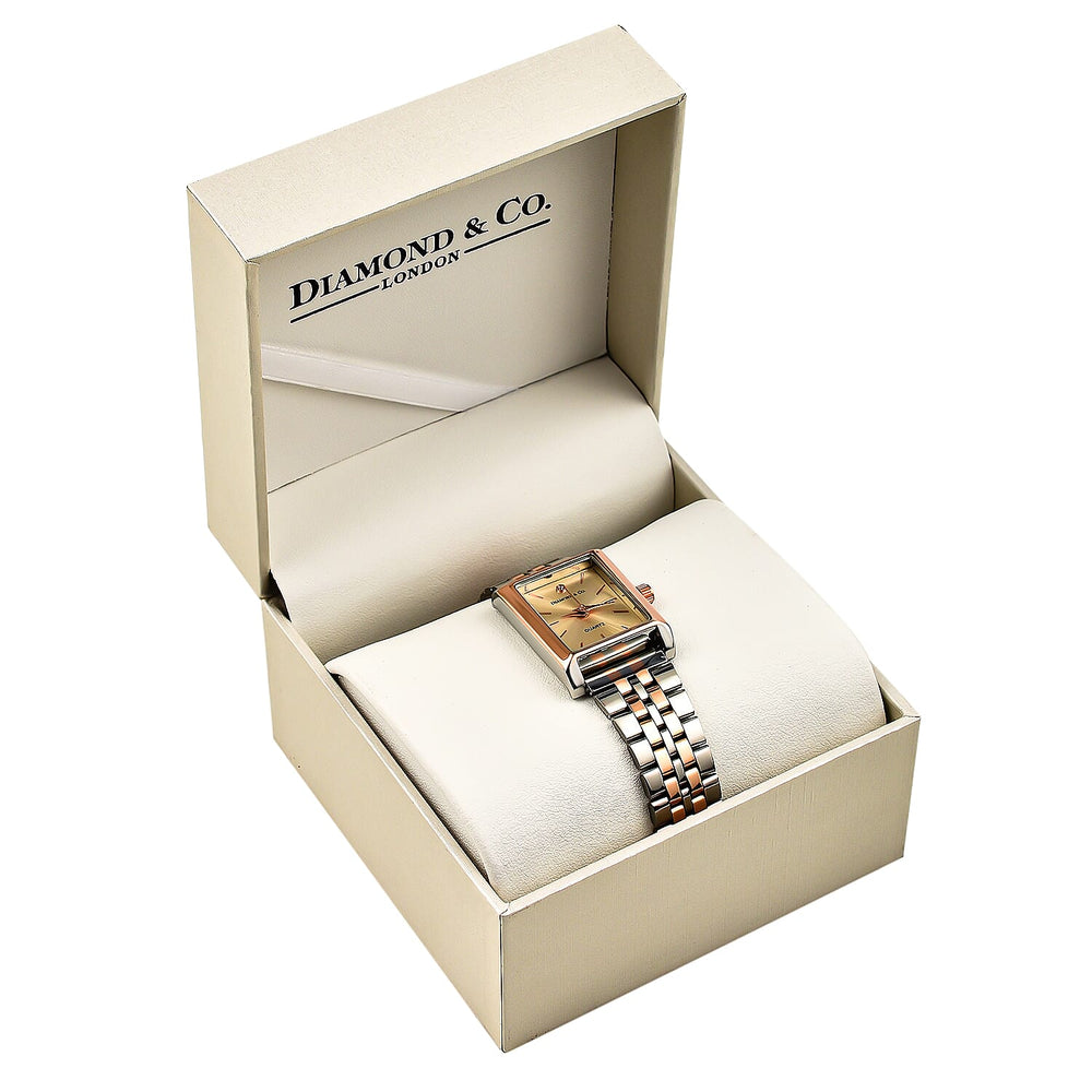 Diamond - Co. Premium Pink Diamond Ladies Watch SI Clarity Full Cut Pink Diamond