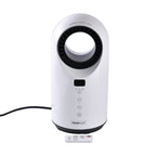 Homesmart 2 in 1 Bladeless Heater and Fan with Remote Control Supporting 60 Degree Wide Angle Oscillation with LED indicator Display