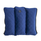 Doorbuster - Homesmart 2 in 1 Vibrating Massage Foldable Pillow (Size 38x33x6 Cm) - Navy - Requires 2AA Batteries (Not Included)