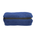 Doorbuster - Homesmart 2 in 1 Vibrating Massage Foldable Pillow (Size 38x33x6 Cm) - Navy - Requires 2AA Batteries (Not Included)