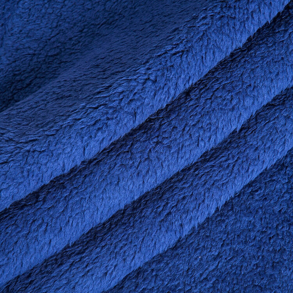 Double Sided Sherpa Luxe Blanket (200x150 cm) - Navy