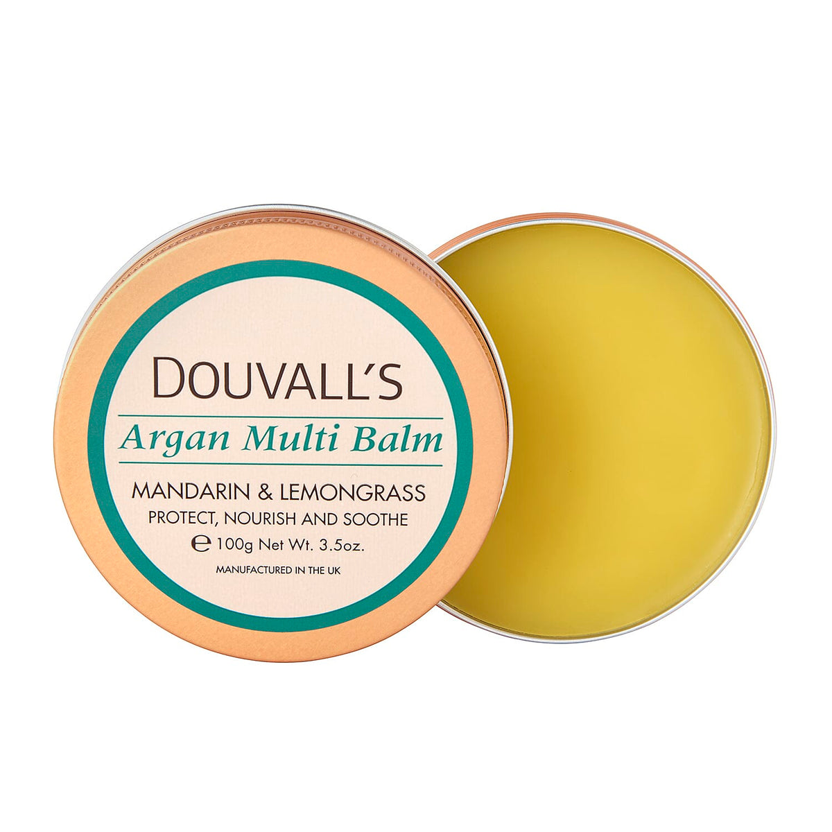 Douvalls Argan Multi Balm (100g) - Lemongrass - Mandarin