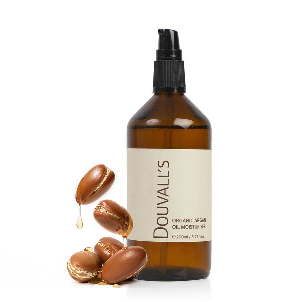 EXCLUSIVE SIZE TO TJC - Douvalls- 100% Pure Organic Argan Oil Moisturiser - 200ml