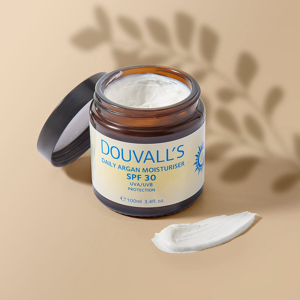 Douvalls SPF30 Argan Moisturiser - 100ml