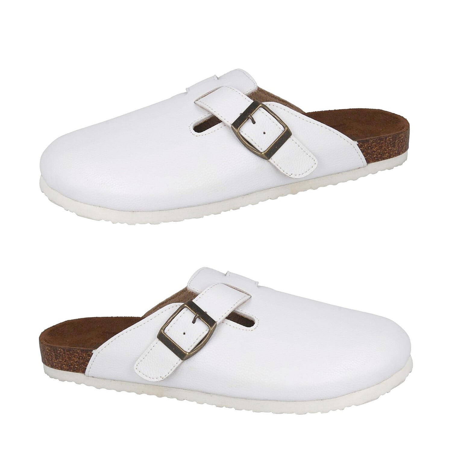 Down to Earth Ladies Shoe (Size - 3) - White