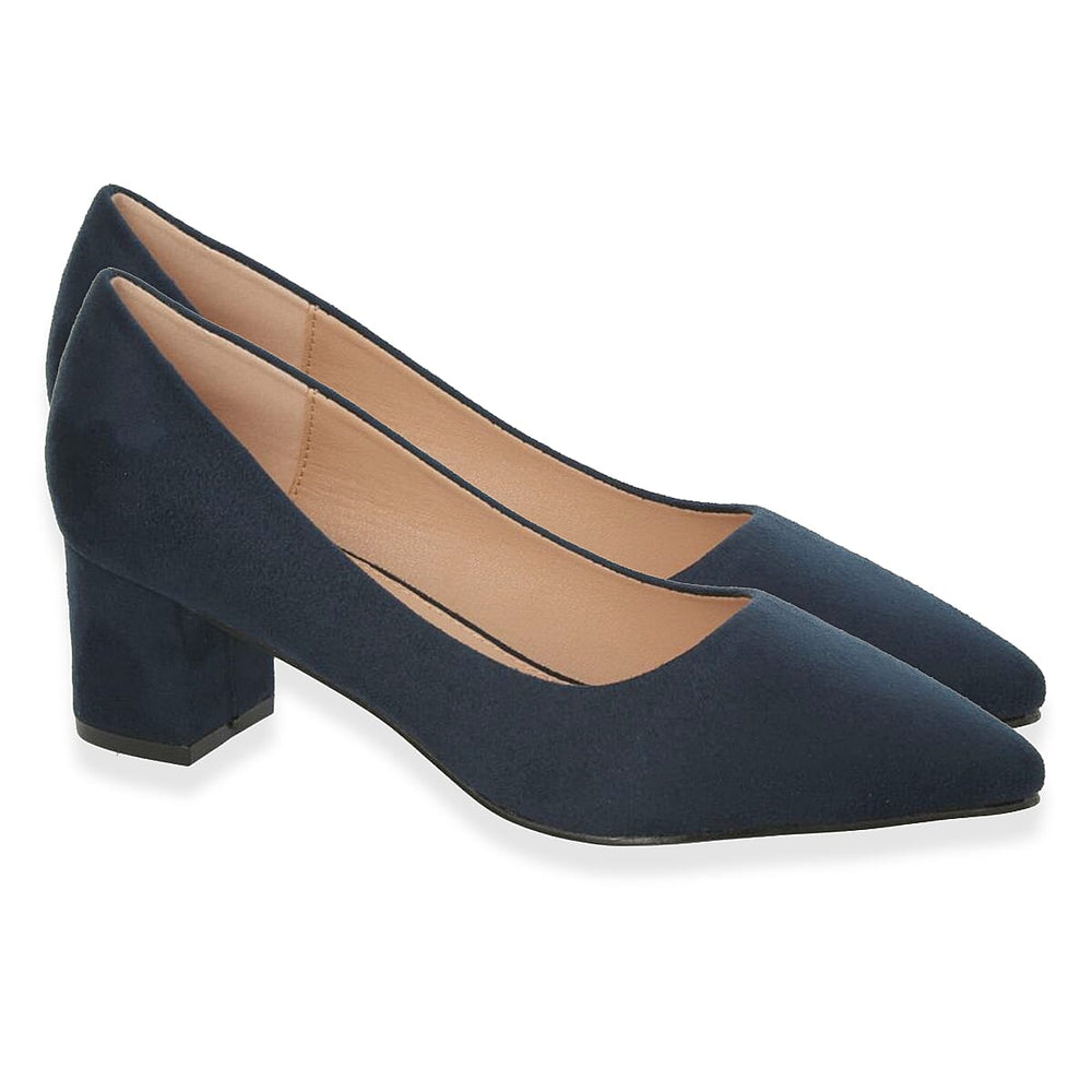 Down to Earth Ladies Shoe (Size - 6) - Navy