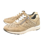 Dr Keller Detailed Trainers (Size 3) - Beige