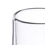 Set of 2 Double Walled Flute Glass 190ml - Transparent