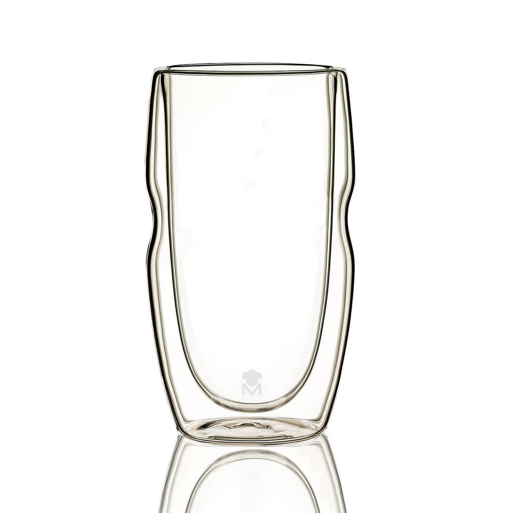 Double Walled Borosilicate Tumbler High Glass, 540ml (Set of 2)